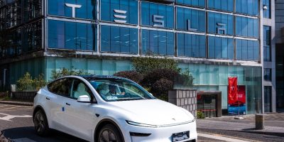 特斯拉中国门店Model Y