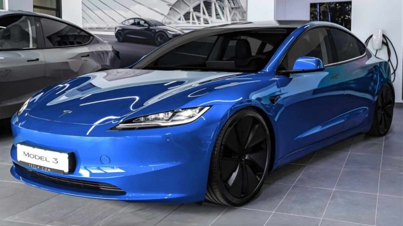 2026款特斯拉Model 3展厅展示